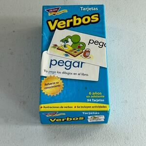 Trend Enterprises Verbos Skill Drill Flash Cards